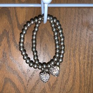 Matching Heart Bracelets